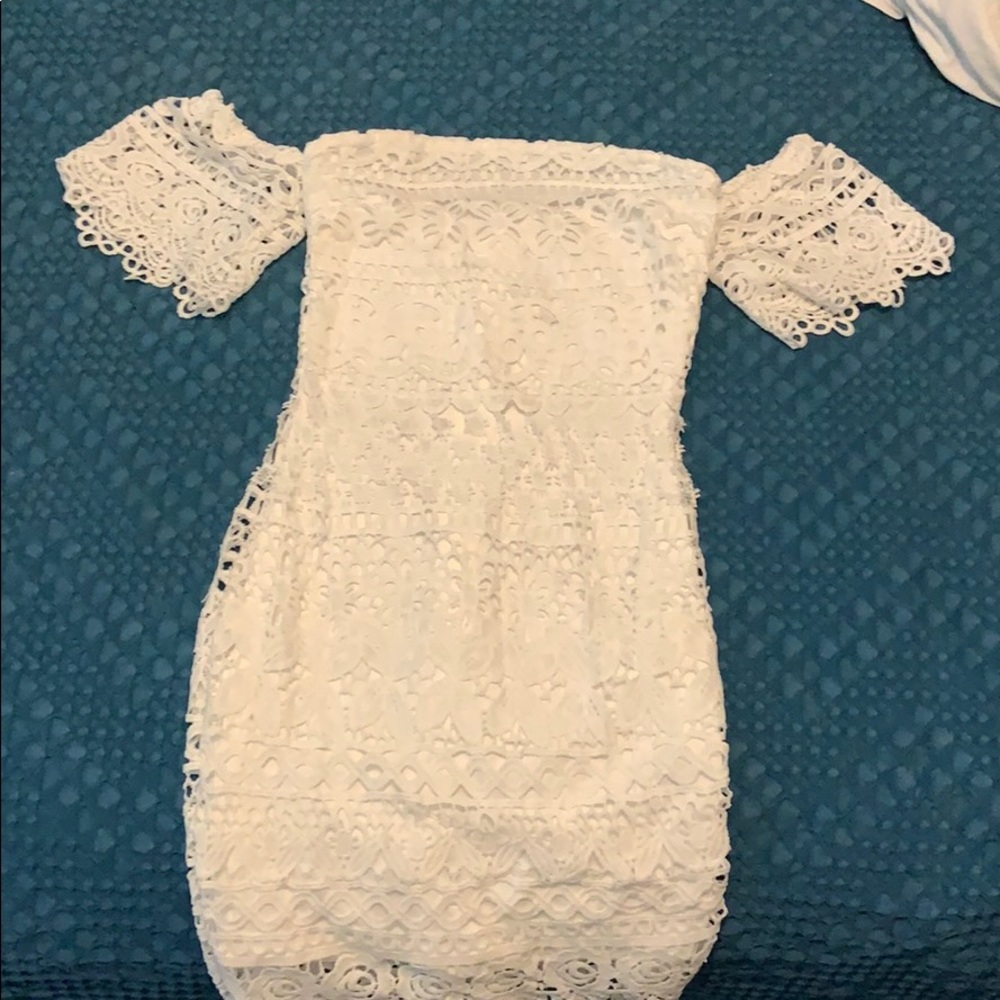 White Charlotte Russe Dress